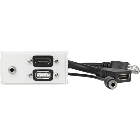 "Vivolink Outlet Panel HDMI USB AUD - WI221294 | High-Quality Audio & Video Connectivity Solution"